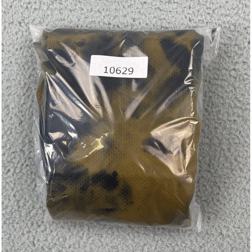 Lululemon Textured Tech Hoodie Mens Small Diamond Dye Gold Spice Black - Picture 15 of 15